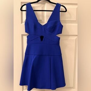 BCBGMaxAzria Harlie Royal Blue Short Dress BCBG Sz 2